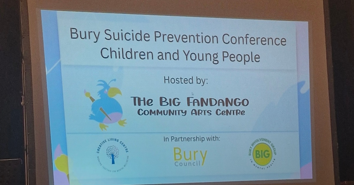 Bury Suicide Prevention Conference 2026: Supporting Young People and our Community